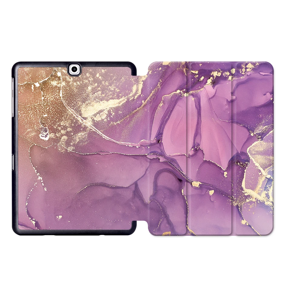SS05 MTT мрамор из искусственной кожи чехол для samsung Galaxy Tab S2 9,7 ''SM-T810 T815 T813 T819 Флип Стенд Смарт чехол для планшета Авто Режим сна/пробуждения - Цвет: SS05