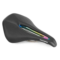 bicycle seat road riding accessories mountain bike hollow breathable saddle microfiber leather bicycle seat cushion