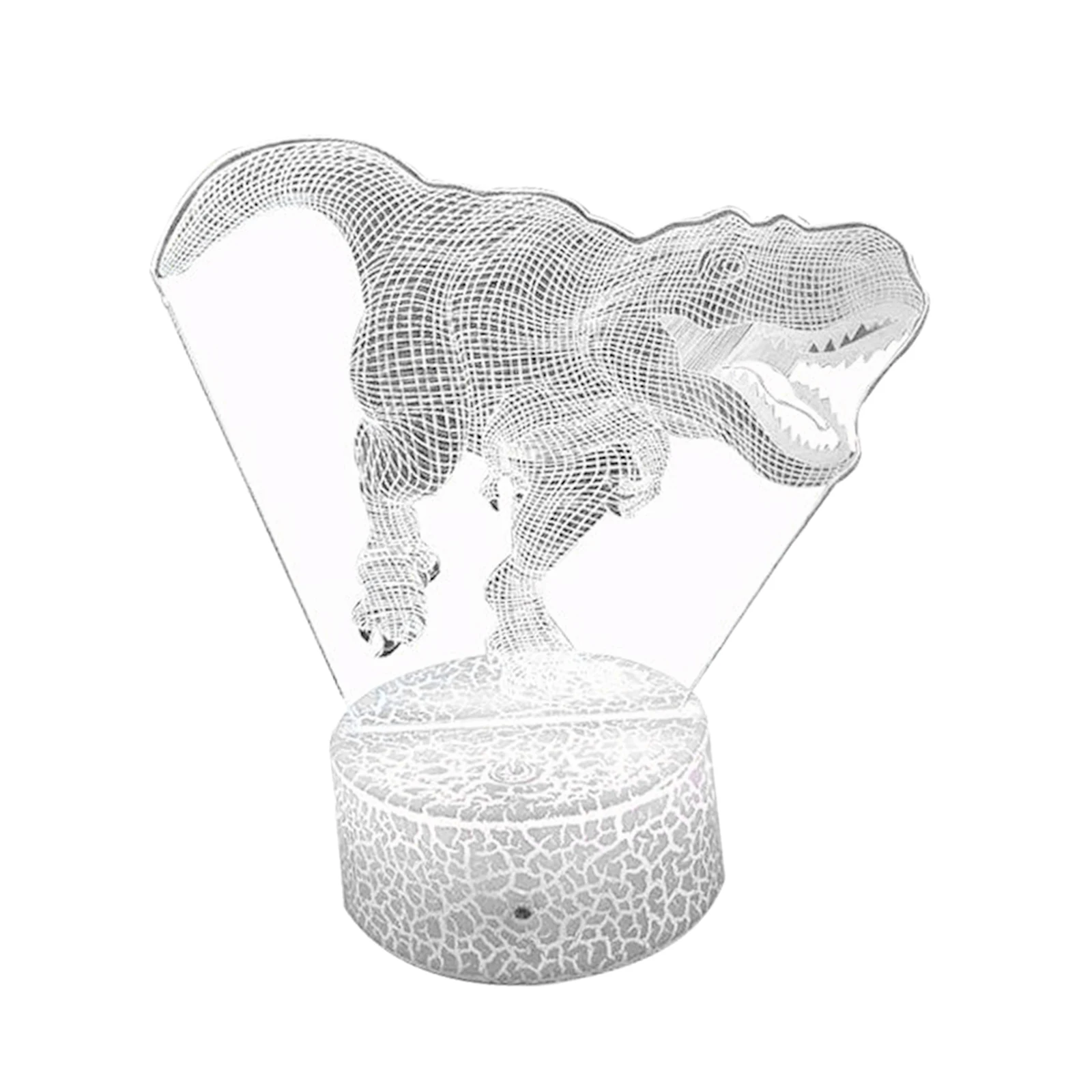 

3D Dinosaur Night Light Bedside Bedroom Battery/USB Nightlight Ornament