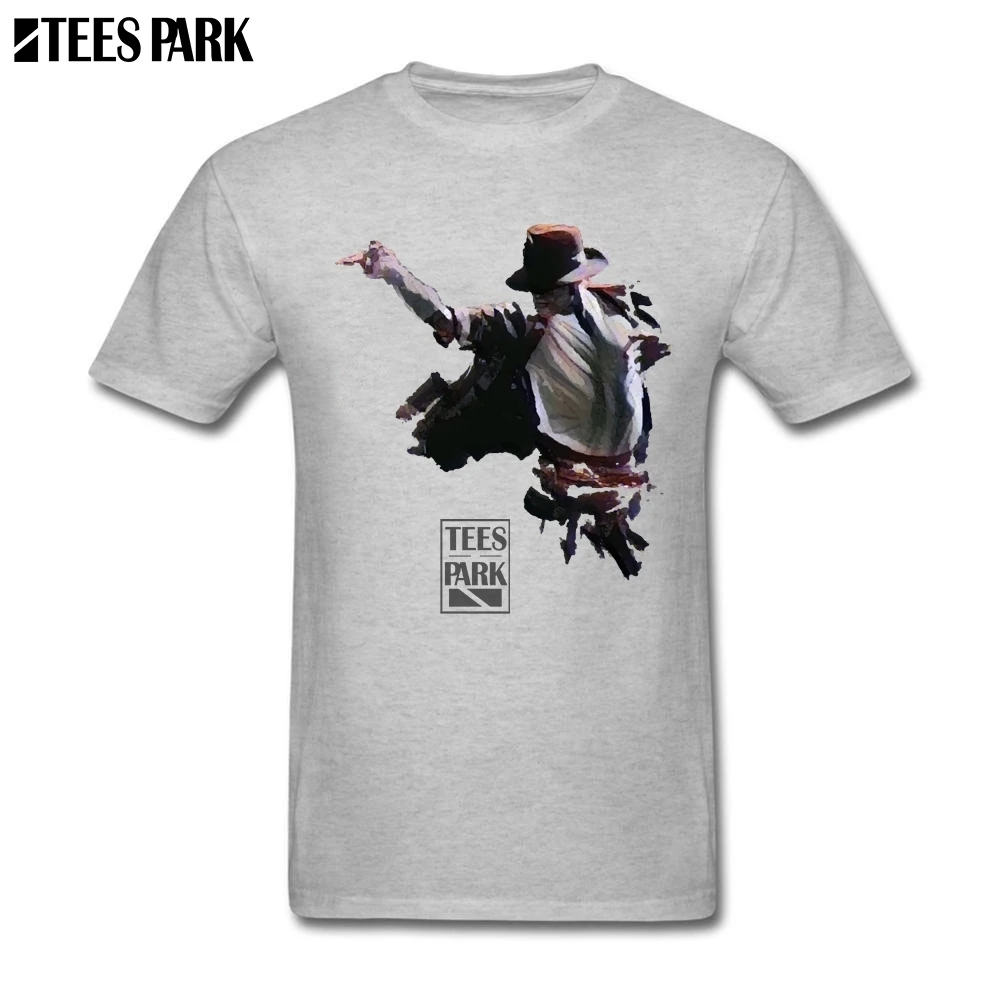 Винтаж Стиль в стиле Майкла Джексона Для мужчин s белая футболка Мужская с