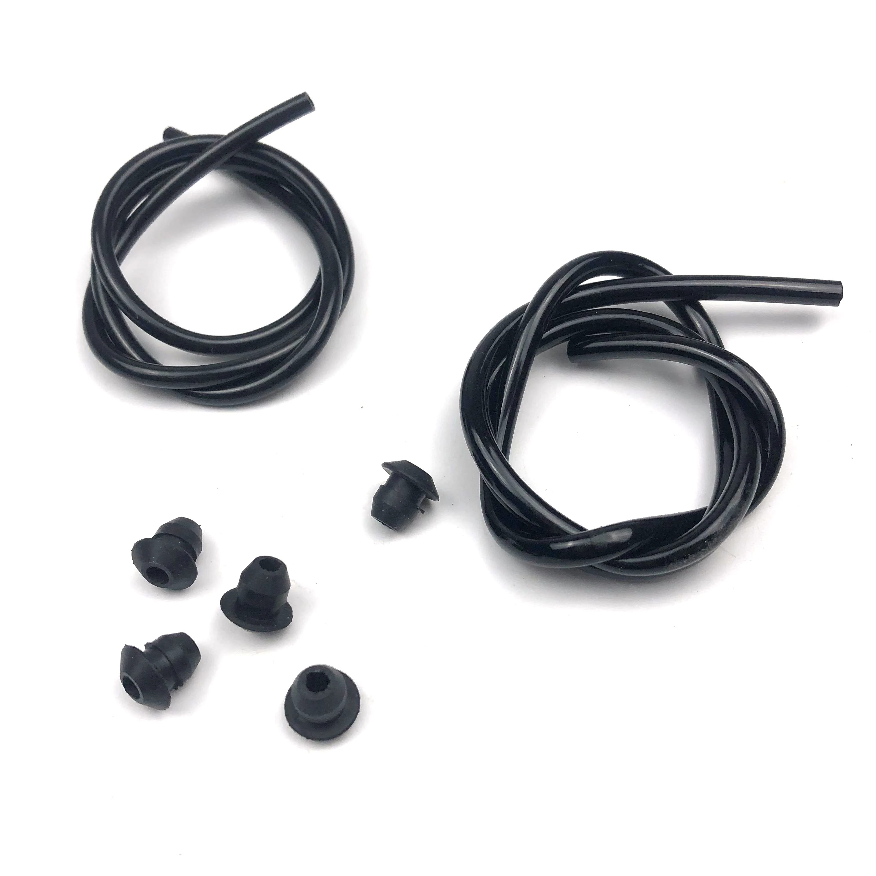 Шланг топливный 630*5 мм 2 шт. + втулка для шланга трубы 5 бака Stihl FC85 FH75 FS36 FS40 FS44 FS48 HL75