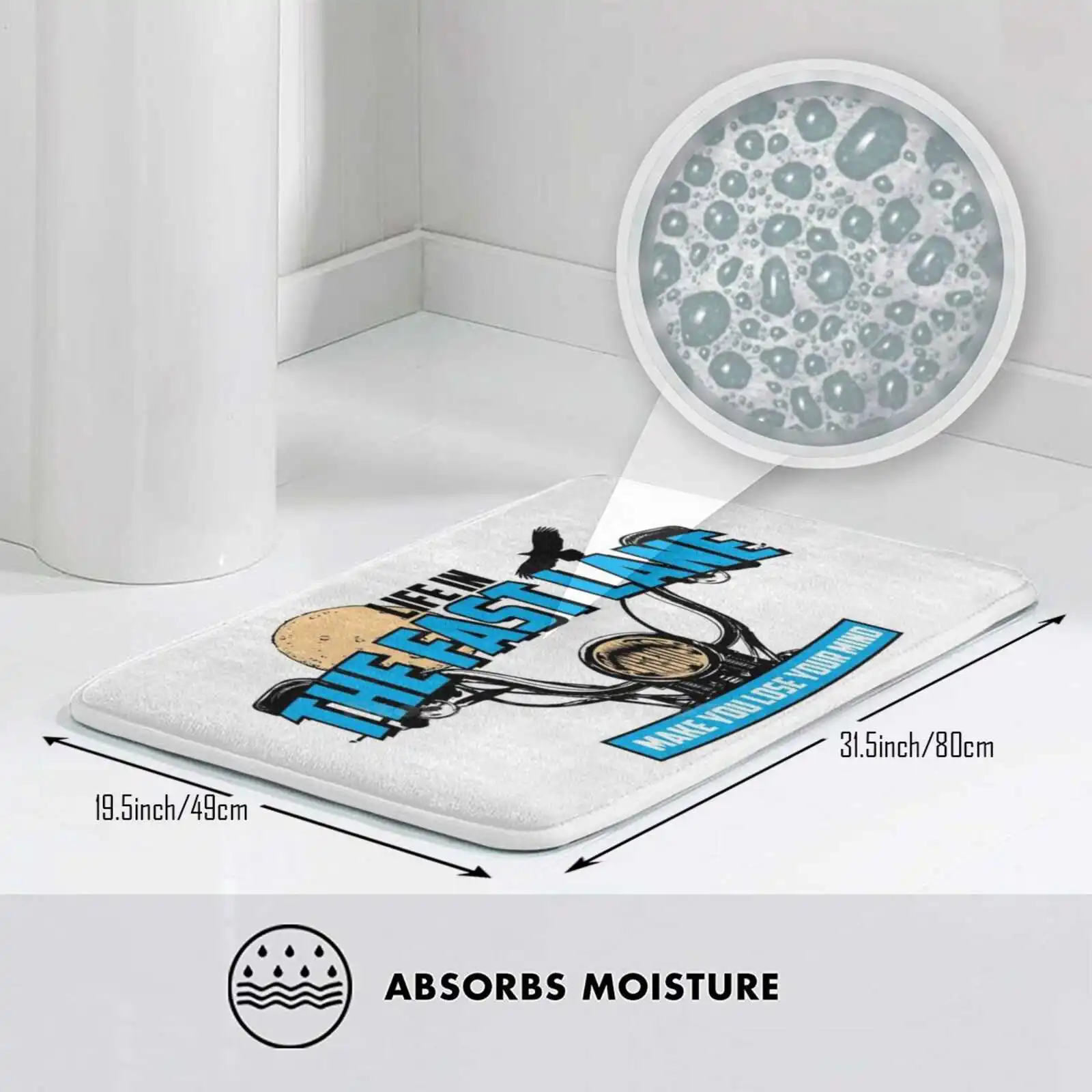 Мягкая подушка Life In The Fast Lane домашний ковер дверной коврик раньше Лос-Анджелес