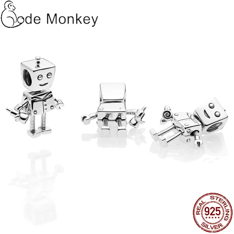 CodeMonkey новинка 2020 маленький робот бисер подходит для оригинального дизайна