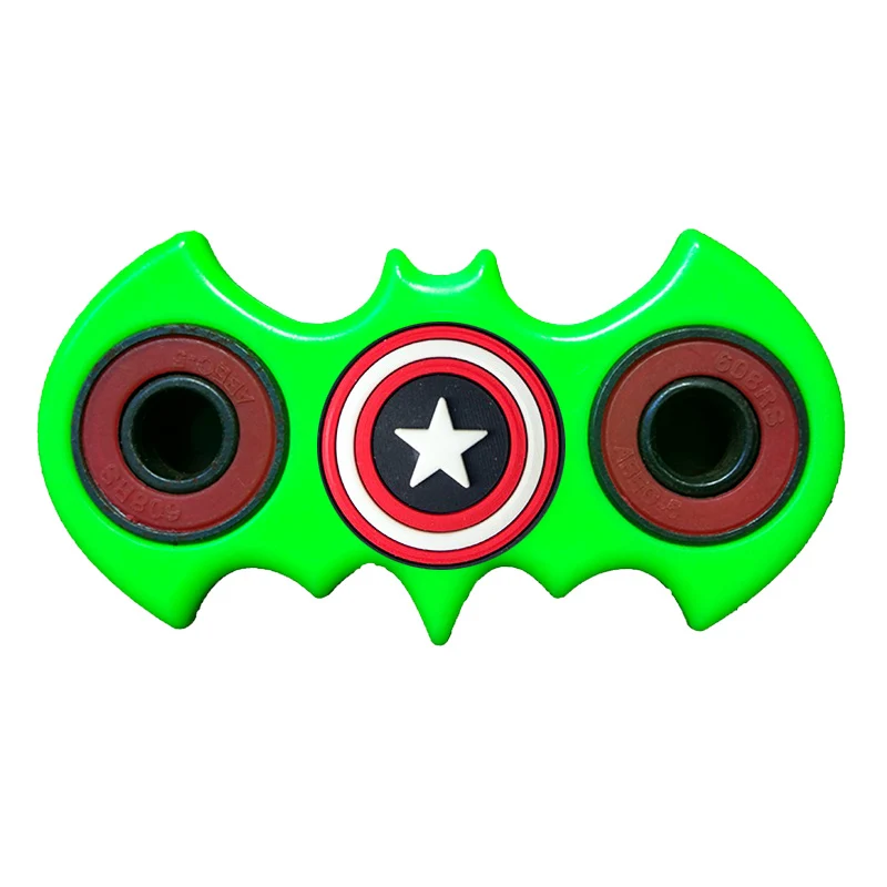 Новинка фиджет-Спиннер в форме летучей мыши антистресс EDC капитан ручной Спиннер