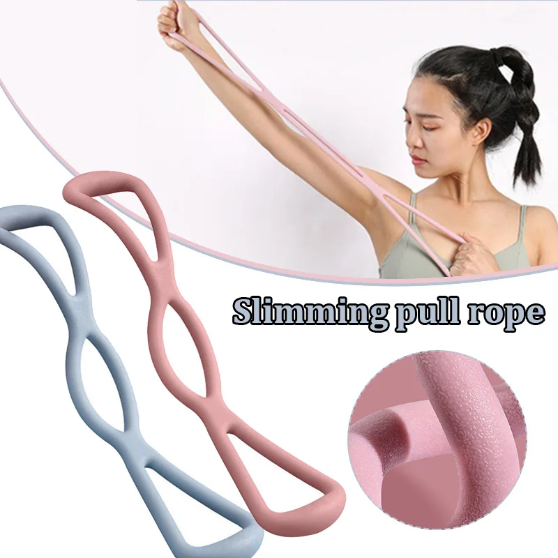 

High Elasticity Stretcher Gym Equipment Open Shoulders Beautiful Back Slimming Pull Rope For Fitness Yoga Supplies Эспандер