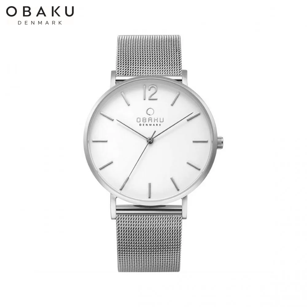 Наручные часы Obaku V197GXCWMC мужские кварцевые на браслете|Кварцевые часы| |