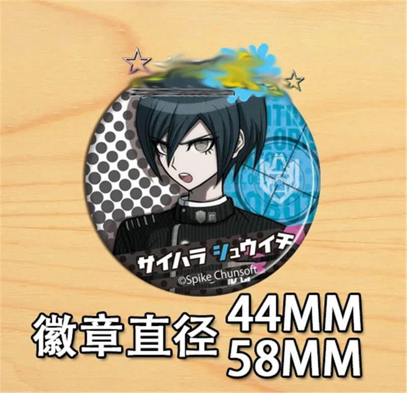 22 шт. аниме Danganronpa: Trigger Happy Havoc Pins значок косплея брошь Коллекционная булавка для