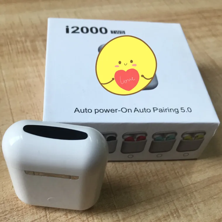I2000 tws наушники Pp up 8D Bass Беспроводная зарядка наушники Bluetooth 5,0 гарнитура PK i1000 i2000 i30 i500 i9000 i1000 i10 i20 tws