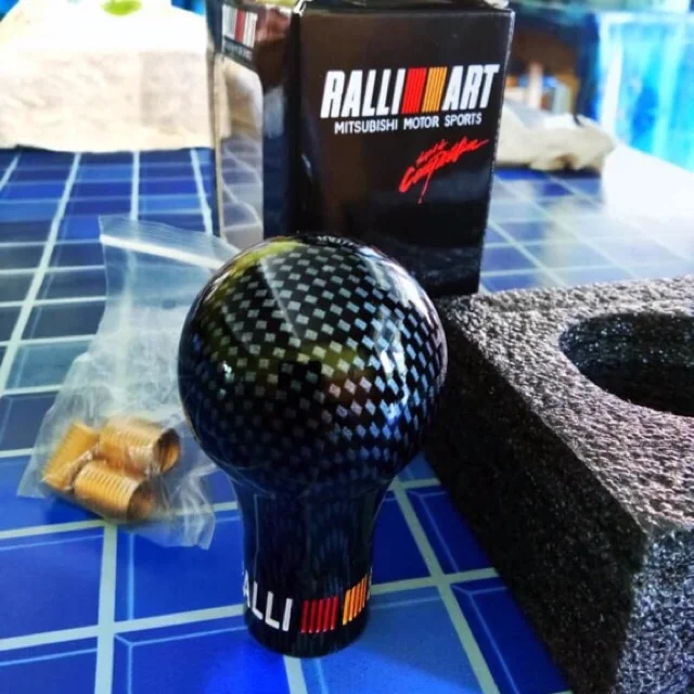 Ручка ручного переключения передач Ralliart Carbon Look для Mitsubishi|Ручка передач| |