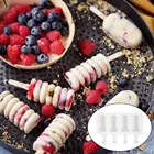 Силиконовая форма для мороженого, 4 ячейки, многоразовые формы для изготовления мороженого