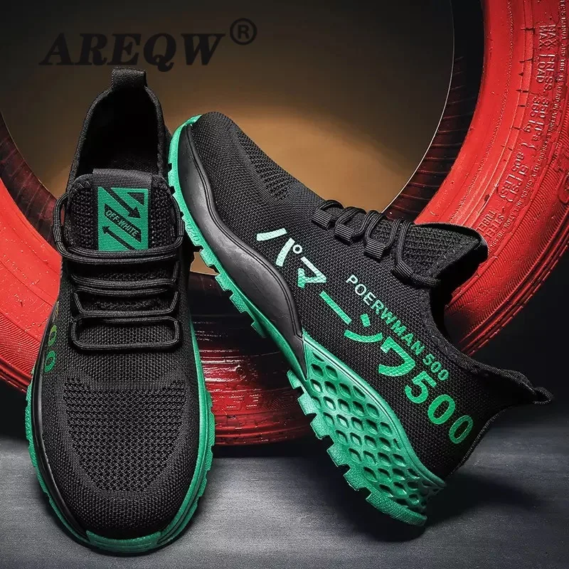 

Men's Shoes 2021 Fashion Casual Mesh Breathable Men Sneakers Soft Sole Lightweight Comfortable Soft Male Running Sport Shoes