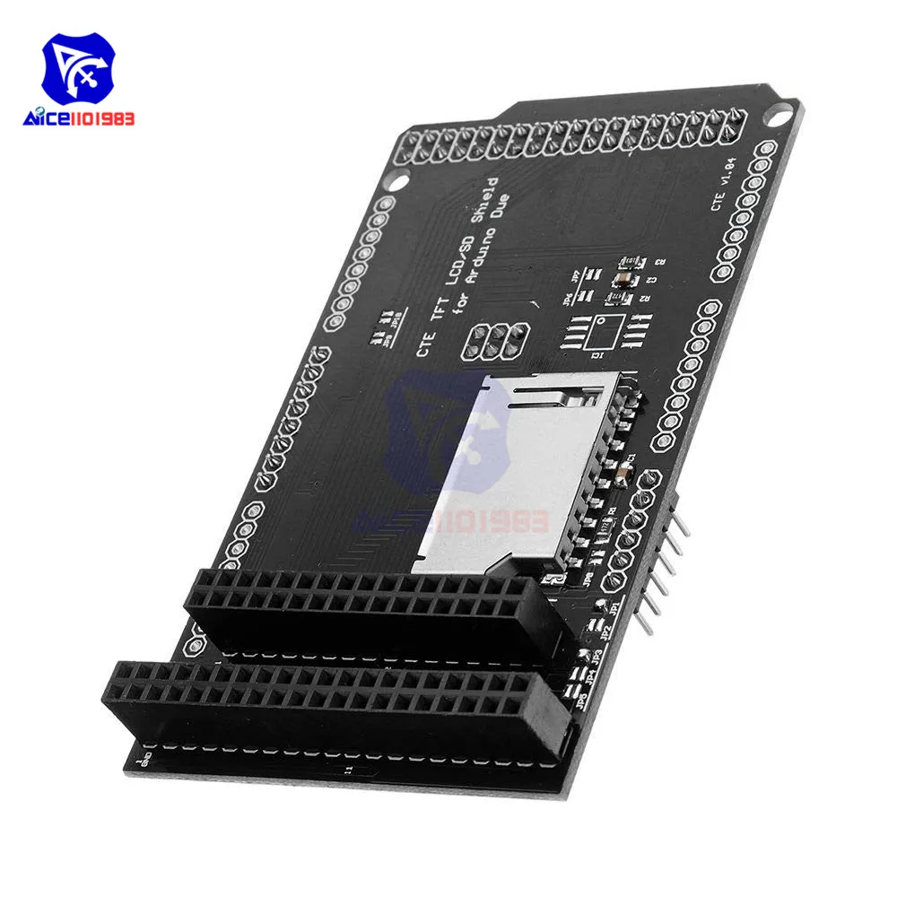 2,8 3," TFT/SD плата расширения щит для Arduino Due TFT ЖК-дисплей модуль SD карты адаптер мега