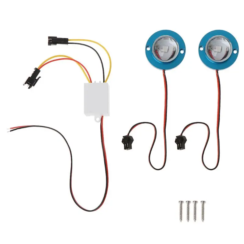 

X7AE 2 Pcs/Set Car Motorcycle High Power LED Decorative Strobe Flash Brake Tail Light