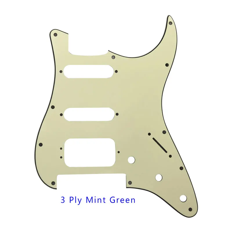 Детали для гитары Pleroo-для США 11 отверстий винтов с Floyd Rose Tremolo Brige St Hss Strat Pickguard