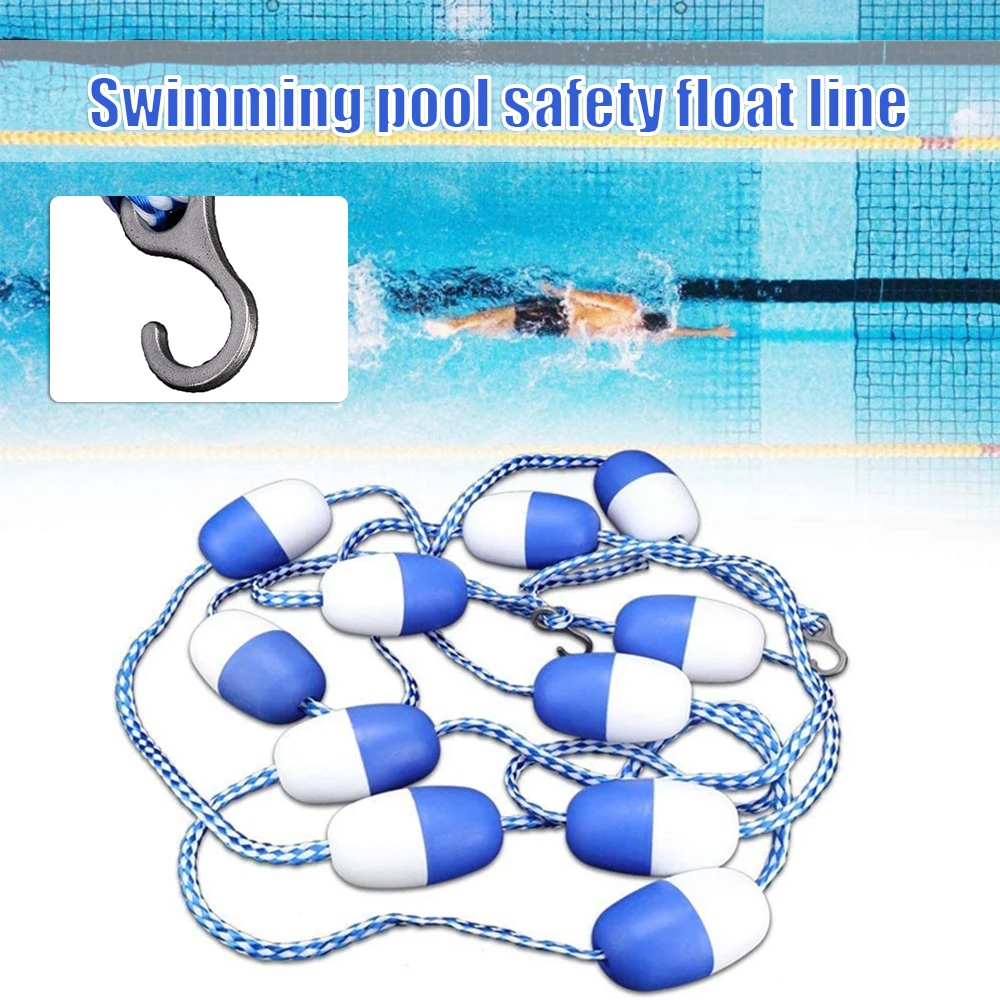 

Безопасная веревка для бассейна, плавающая веревка для бассейна, аксессуары для бассейна, безопасный разделитель, пластиковый плавающий бу...