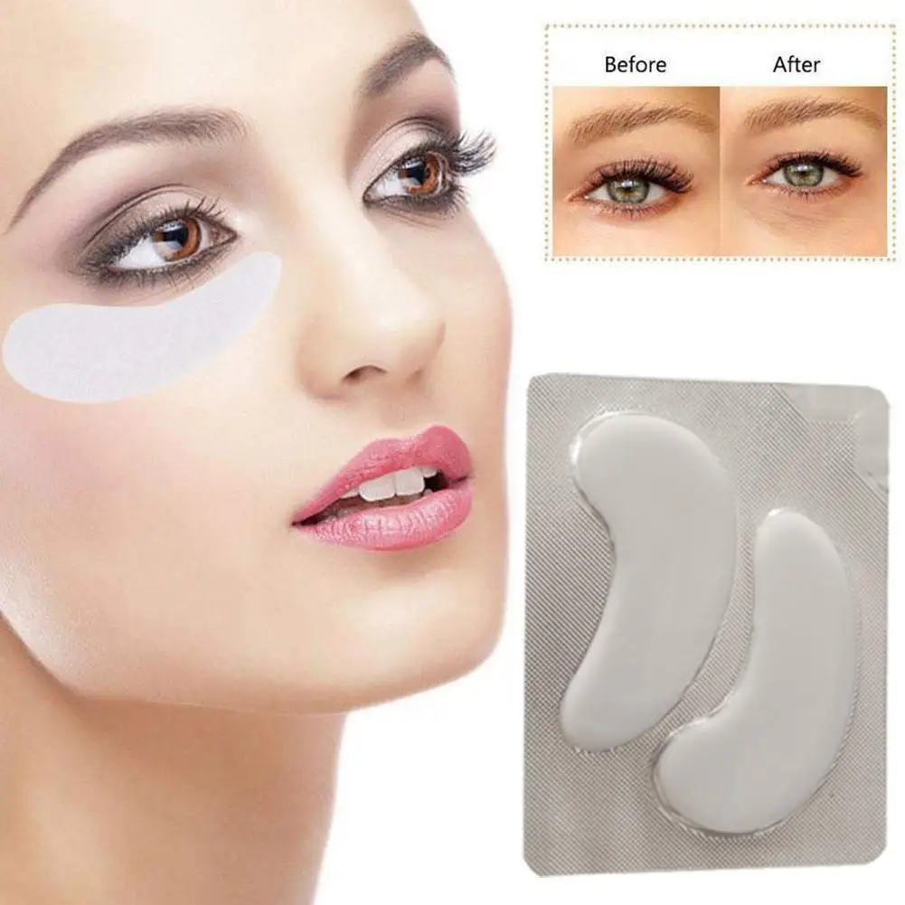 

2Pcs Under Eye Crystal Collagen Eye Mask Anti-Aging Dark Circles Acne Beauty Patches Hyaluronic Acid Gel For Eye Skin Care