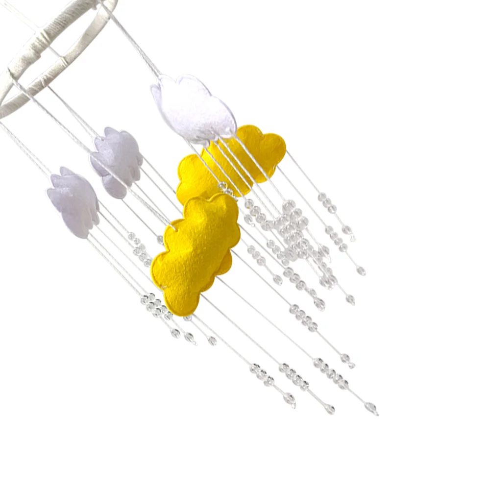 

Cotton Cloud Shape Pendant Wall Art Hanging Decor for Nursery Room Kids Room