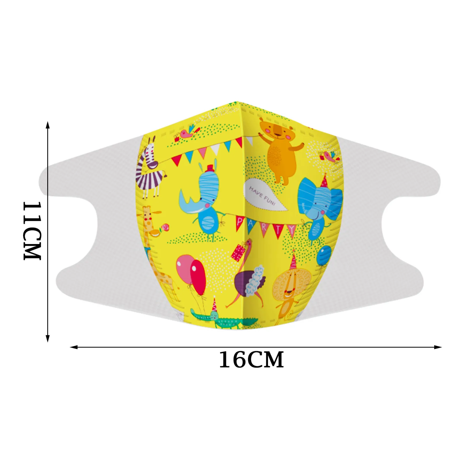 

Mscara Fast delivery Masque Headband Kids Children's Baby Disposable Face Mask Cartoon 3Ply Ear Loop Masks Feat Mscara