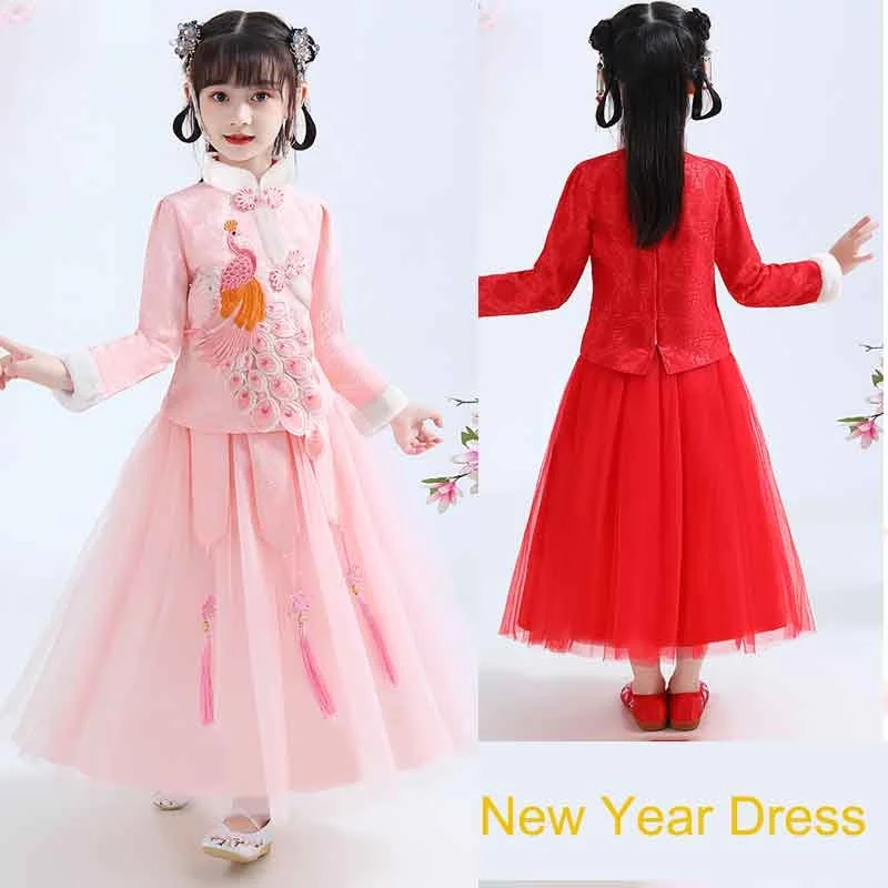 

Женское зимнее кружевное платье принцессы, бархатные платья для танцев на год, свадебное платье для выпускного вечера, размеры 110-160