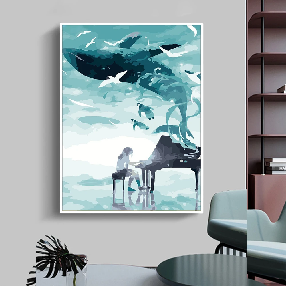 Алмазная 5D Вышивка сделай сам полноформатная круглая крестиком мультяшная