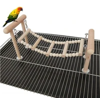 parrot chew toys bird toy log color stair ladder swing soft bridge playground pbh200040