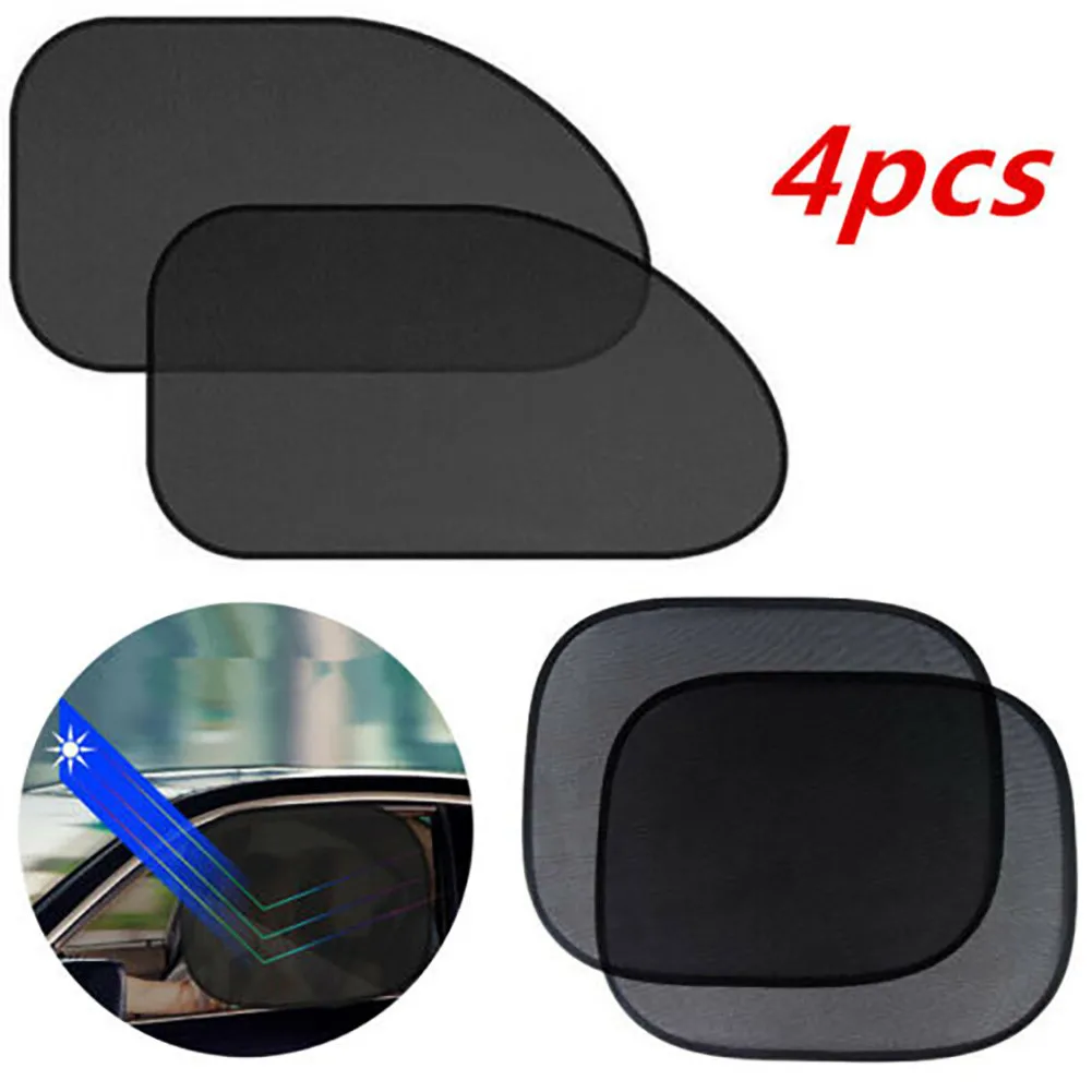 

Window Sun Shade Windshield 4PCS Accessory Cover Mesh Rear Replacement