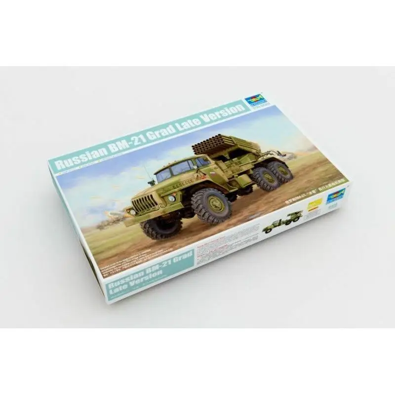 Trumpeter 01014 1/35 Российская поздняя версия BM-21 комплект масштабной модели