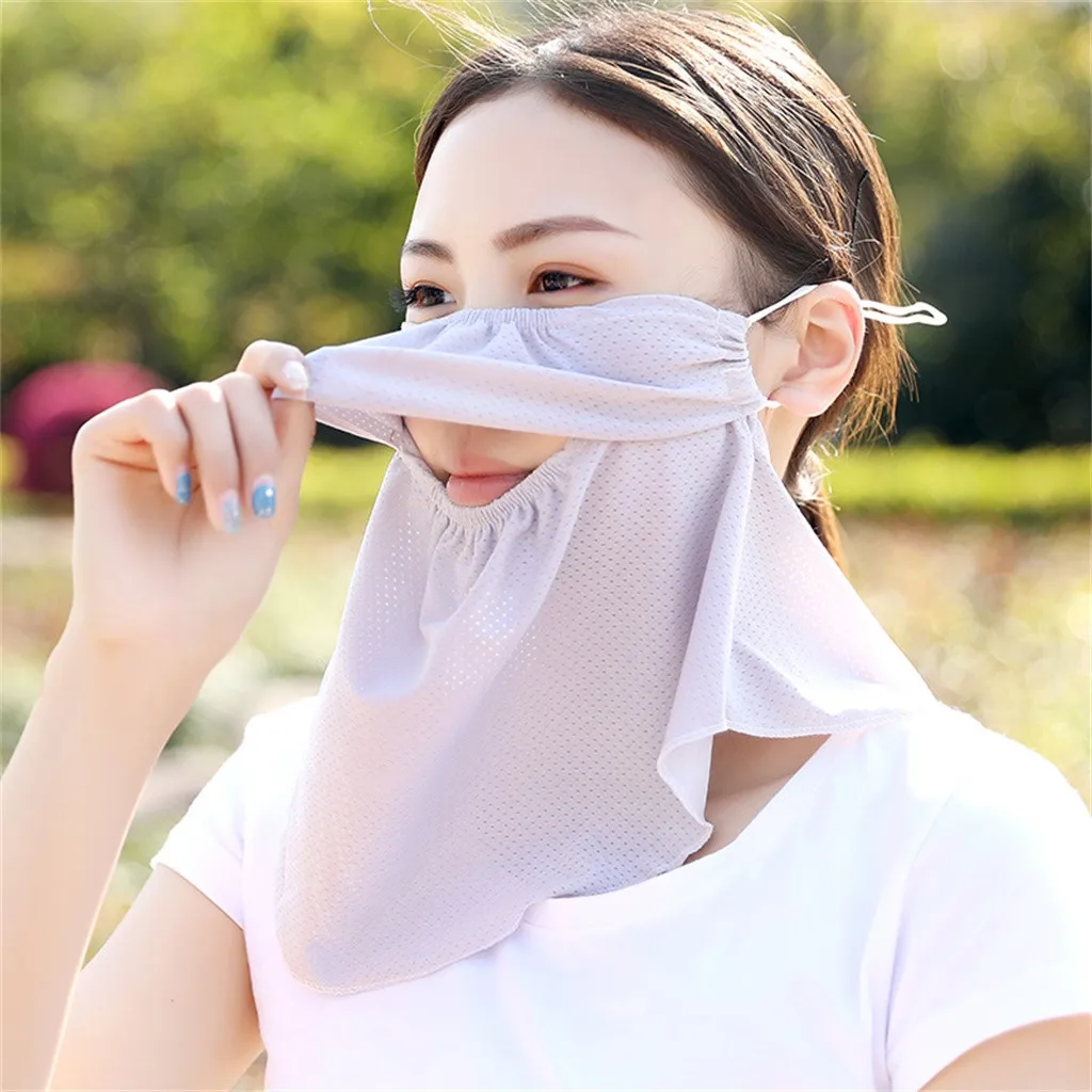 Солнцезащитный крем УФ козырек маски пыленепроницаемый защита для шеи дышащая