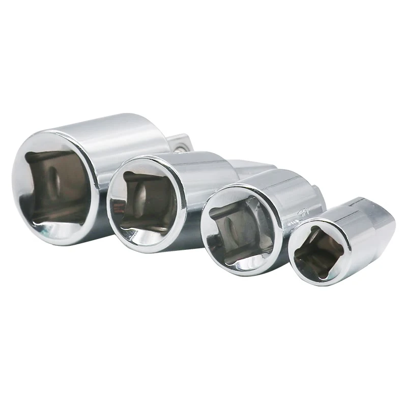 4Pcs 1/4 &quot3/8" 1/2 Inch Drive Socket Adapter Reducer Joint Air Impact Heavy Duty Ratchet Set Universal Sleeve - купить по