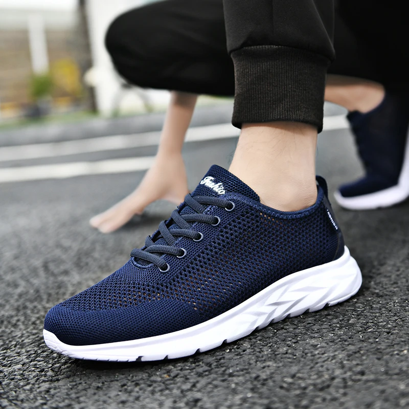 

Breathable Men's Sneakers Comfortable Mesh Casual Shoes Men Fashion Sapato Masculino Outdoor Zapatillas Hombre Deportiva
