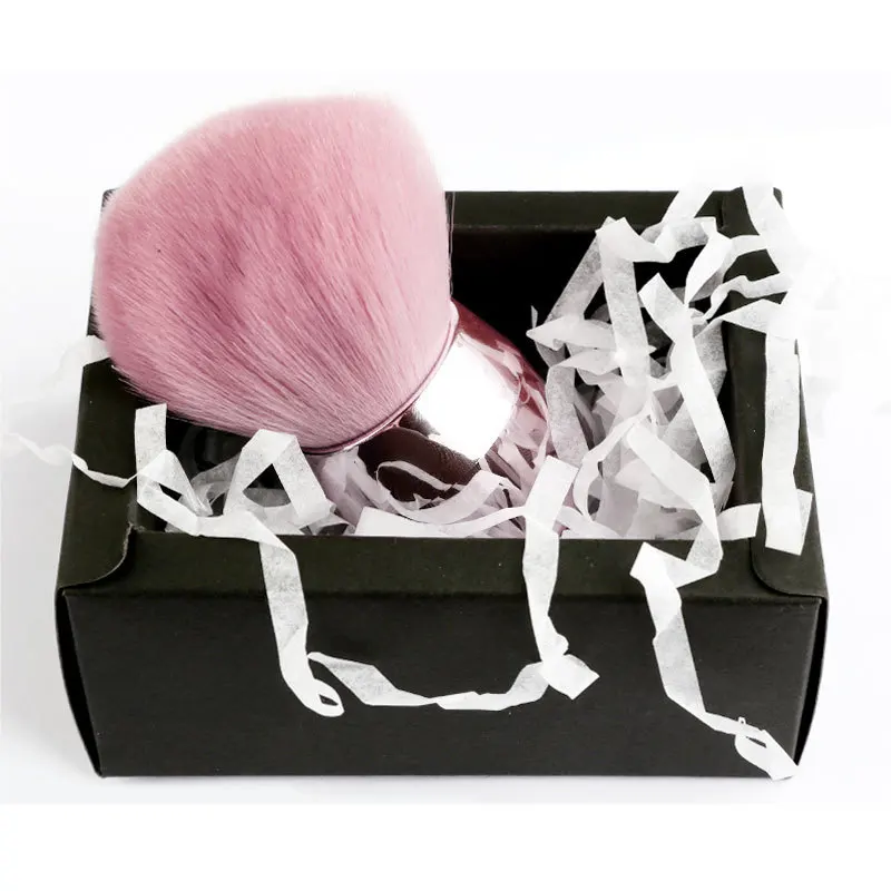 

Nail Art Soft Brush Pink Mushroom Head Loose Powder Brush Nail Art Dust Brush Residual Powder Makeup Brush Large Round Head