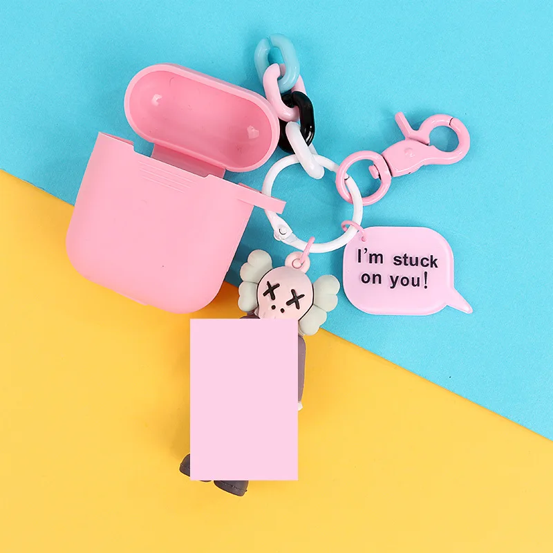 

INS Sesame Street Vinyl Doll Key Ring Doll Key Chain Car Pendant School Bag Ornaments Airpods Protective Cover Key Chains