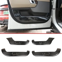 car door anti kick protection decorative panel cover for land rover range rover vogueextended model 2018 2020 car accessories