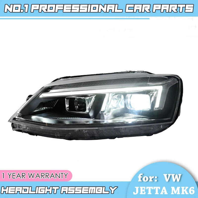Автомобильные аксессуары для VW JETTA MK6 2011 2012 2013 2014 2017 светодиодные фары головного