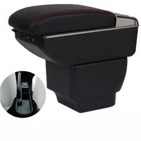 for mazda 2 m2 hatchback armrest box central store content box with cup holder ashtray usb m2 armrests box