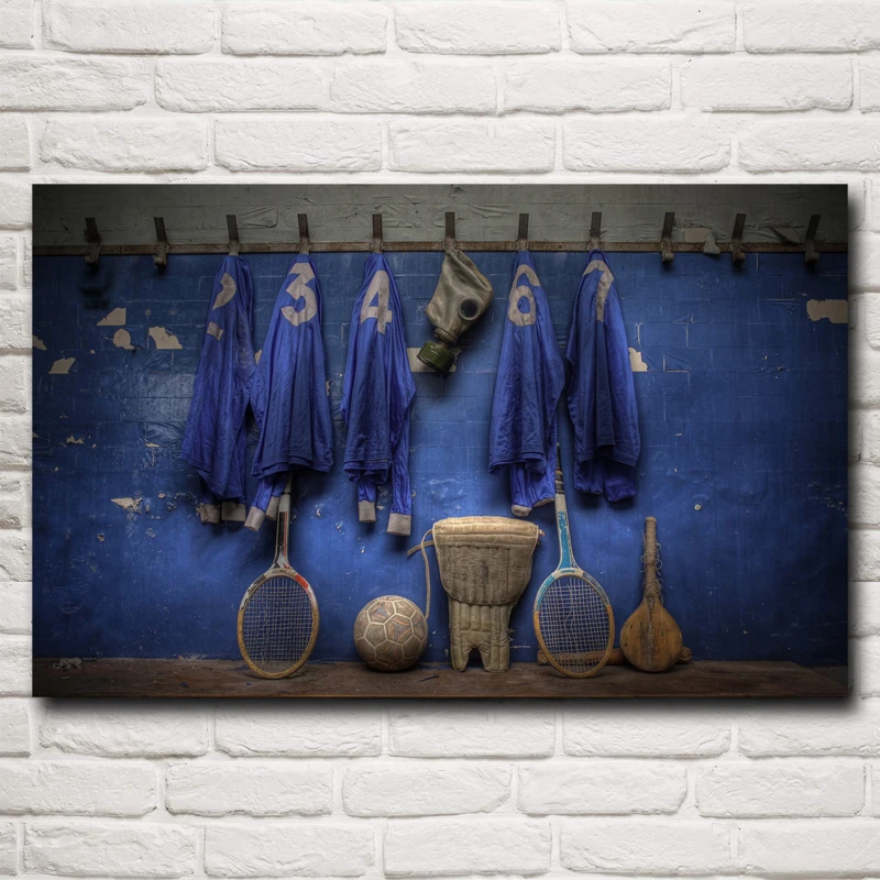 Спортивная форма Футбольная Теннисная ракетка Современное украшение для дома