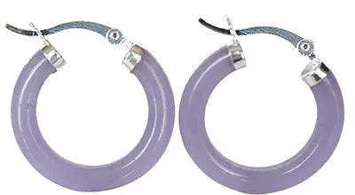 

Beautiful Purple 925 sterling Earring