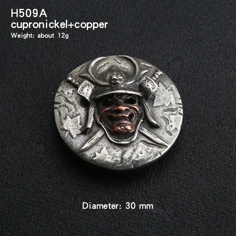 New style cloth clasp brass Indian style warrior brass white copper decorative clasp handmade leather accessories