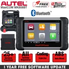 Диагностический сканер Autel MaxiCOM MK808BT со всеми диагностическими инструментами системы и 21 автомобильным сканером PK MK808