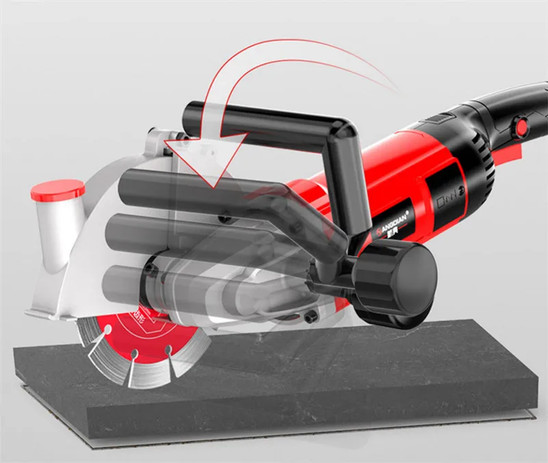 Электрическая машина для резки кирпичной стены 220 В 1800 Вт железобетона долбежный