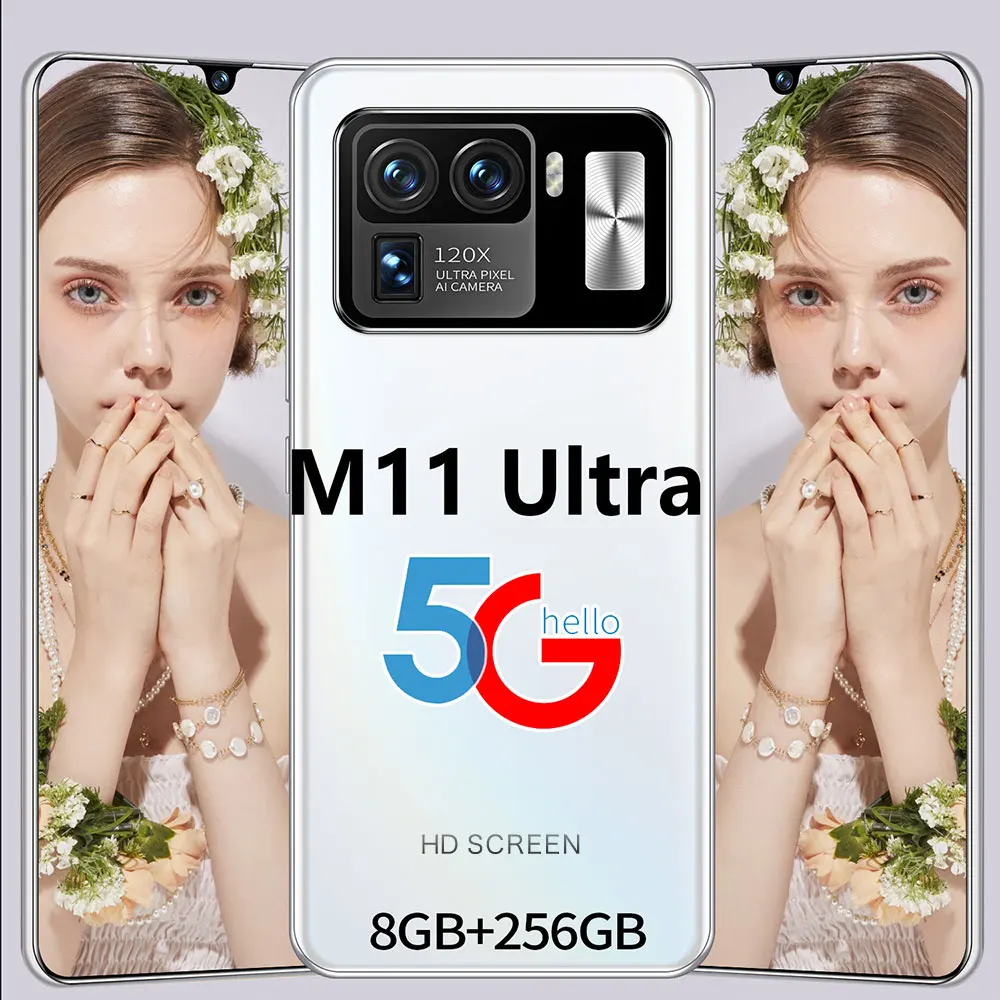 

Global Version 6.7 Inch Mi 11 Ultra 5G Cellphone MTK6889 10 Core Android 11.0 6800mAh 16 RAM 512GB ROM 16MP+32MP New SmartPhones