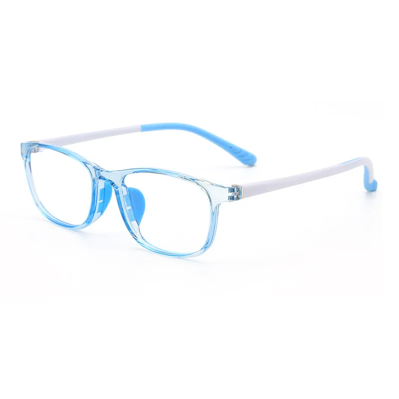 

Seemfly Simple Oval TR90 Frame Anti Blue Light Optical Versatile Goggles Classic Fashion Children Plain Glasses Frames Boy Girl