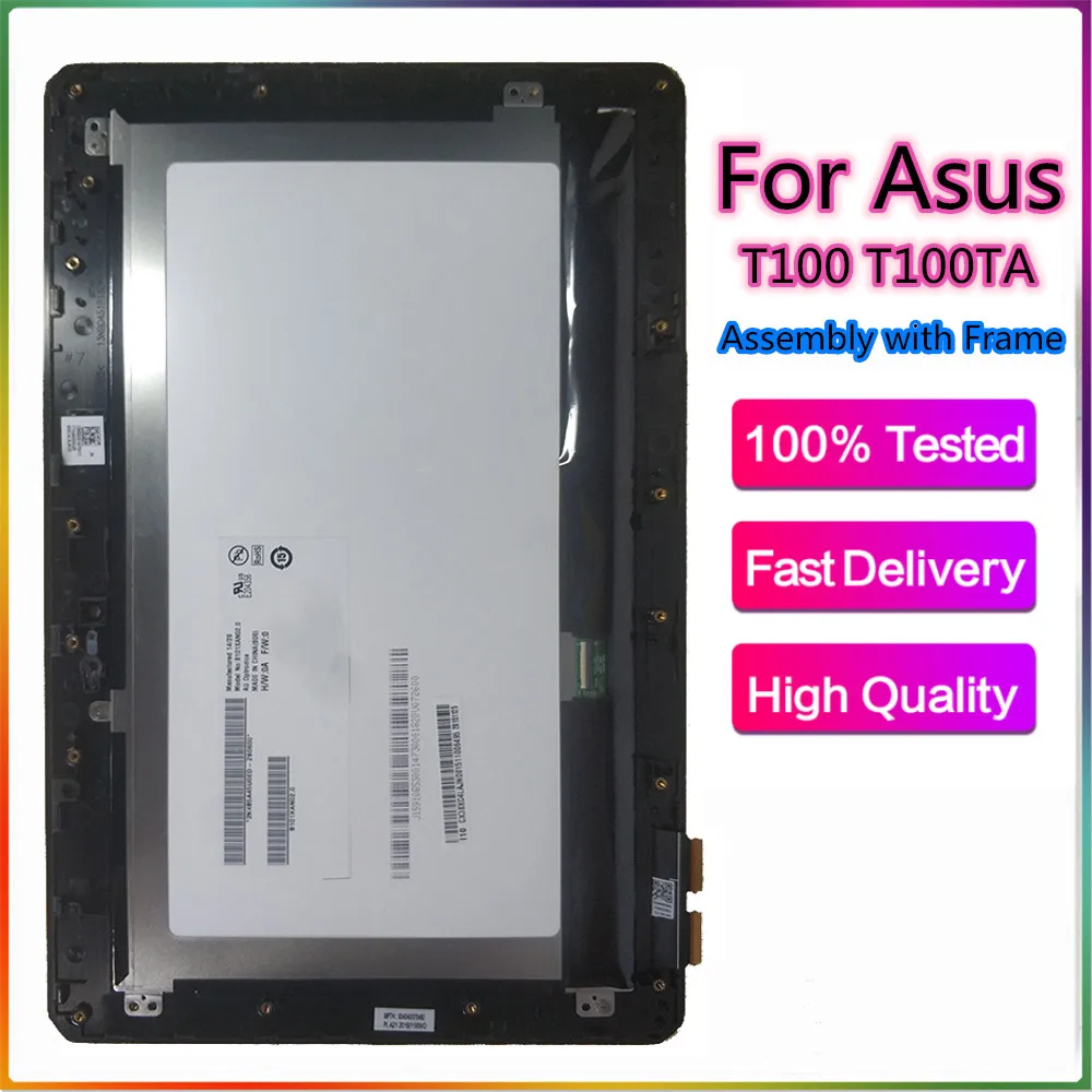 Для Asus Transformer Book T100 T100TA ЖК экран и сенсорный дигитайзер полная сборка с заменой