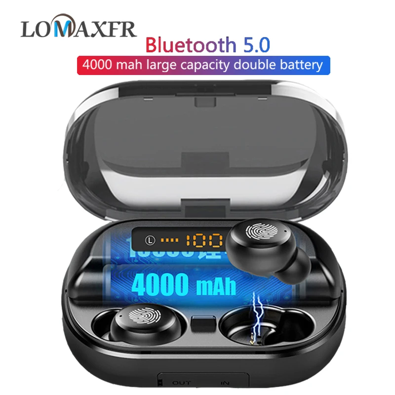 Беспроводные Bluetooth наушники Tws гарнитура с шумоподавлением стерео игровые