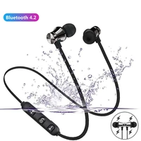 magnetic wireless bluetooth earphone xt11 music headset phone neckband sport earbuds earphone with mic for iphone samsung xiaomi