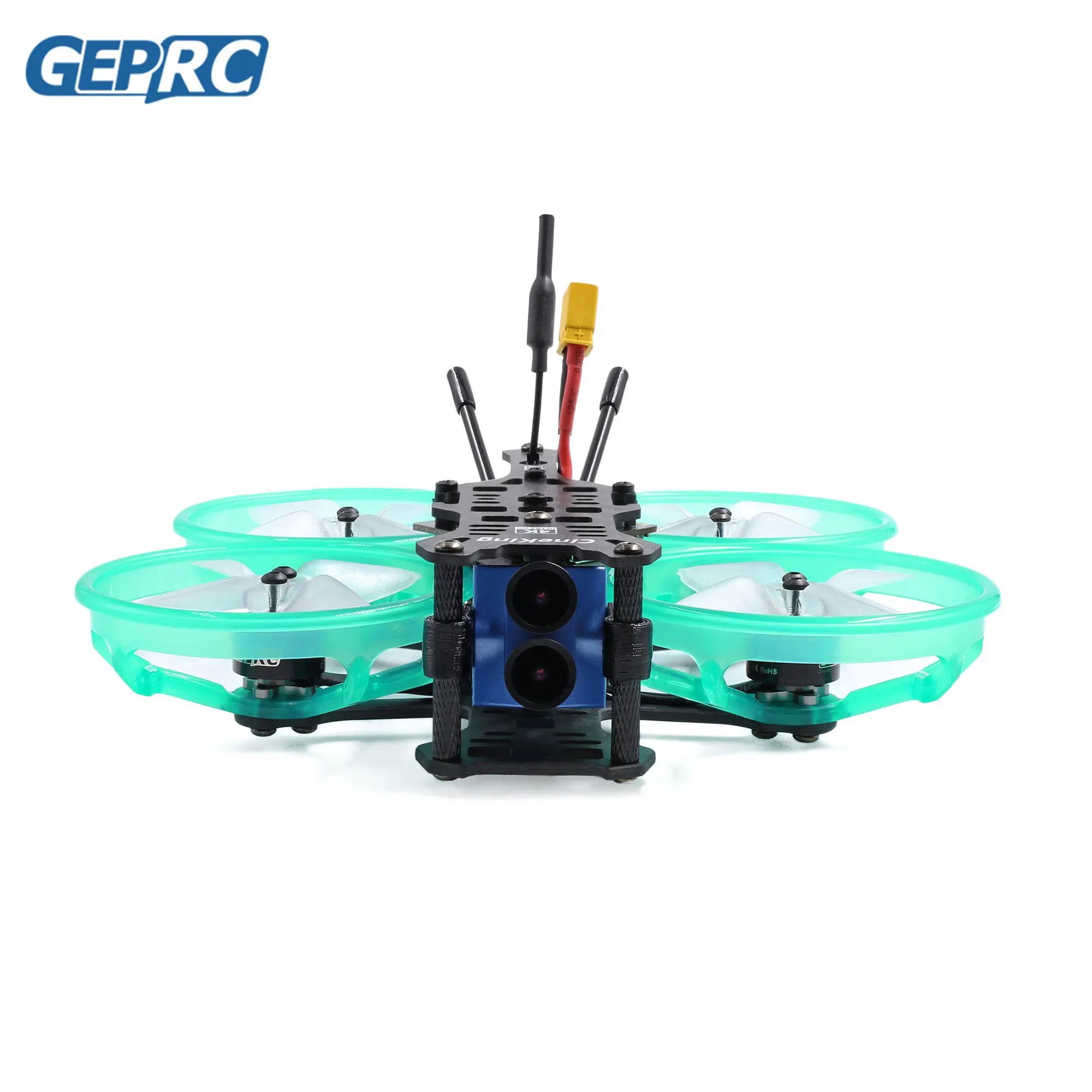 GEPRC CineKing 4K F411 BLHELIS 12A 200 мВт Caddx Tarsier V2 GR1103 8000KV 2S GR1105 5000KV 4S 95 мм 2 дюйма с видом от