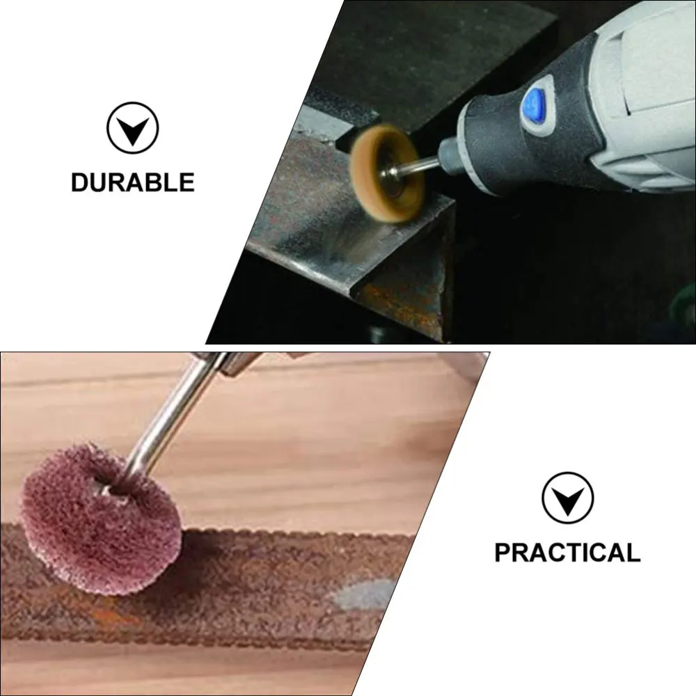 

40pcs Creative Polishing Brush Scouring Pad Polishing Wheel (Assorted Color)