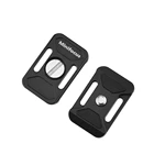 Ультратонкая универсальная мини-пластина быстрого крепления 38 мм с отверстиями для ремня камеры для шнура штатива Arca Swiss Шаровой Зажим для камеры