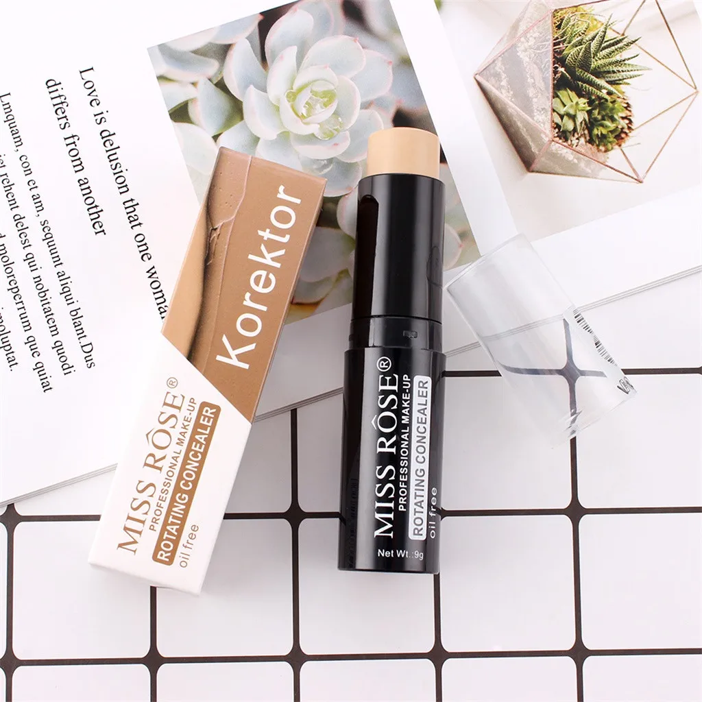 Женская водостойкая контурная палочка MISS ROSE кремовый Блестящий консилер для