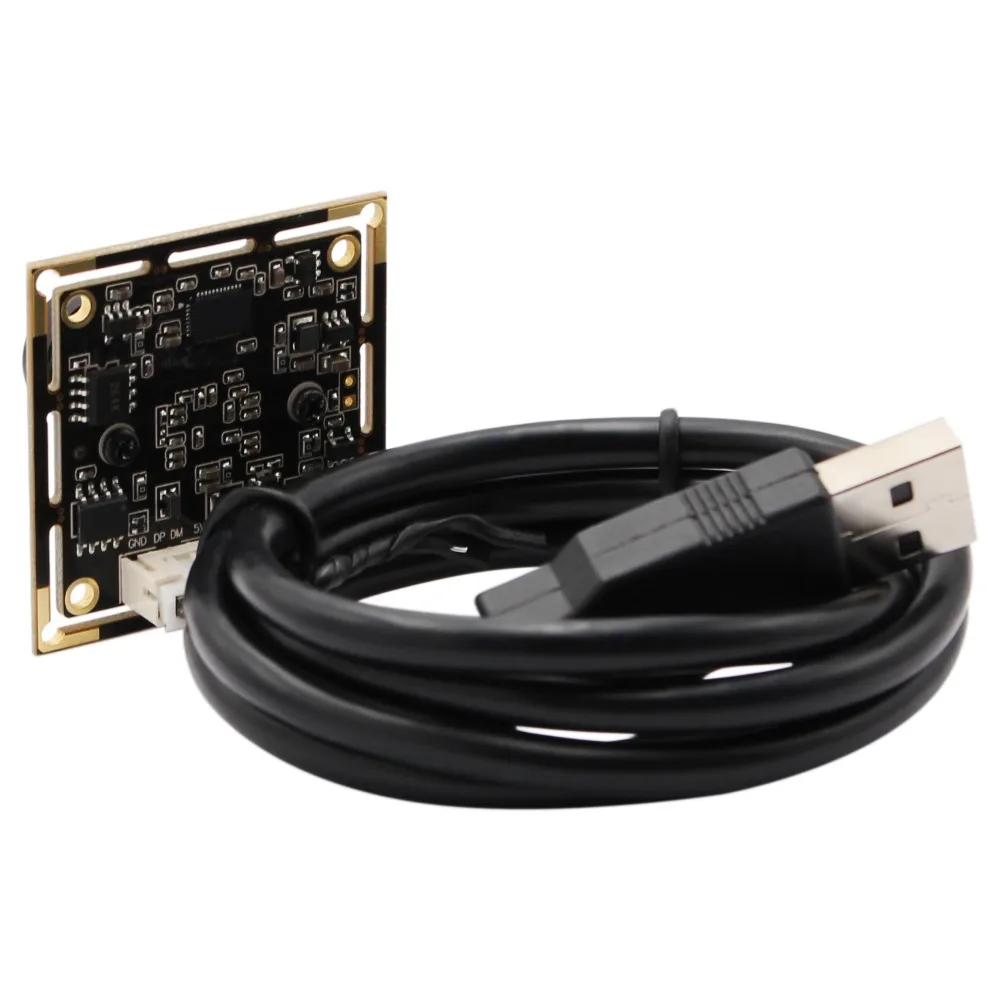 Центральный затвор высокая скорость 60fps 720 P 1MP Веб камера UVC Plug and Play Автономное USB камера модуль
